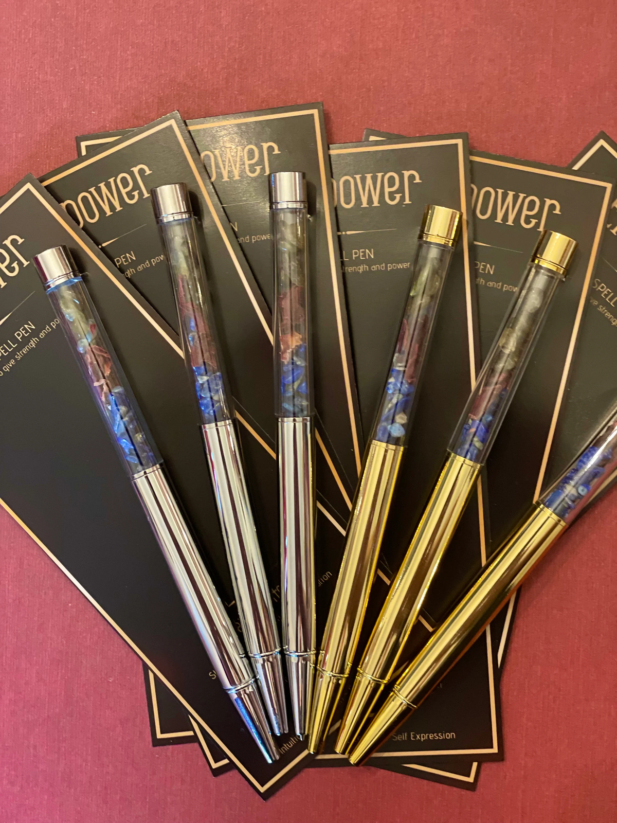 Bewitch Spelled Intention Pen - Gold