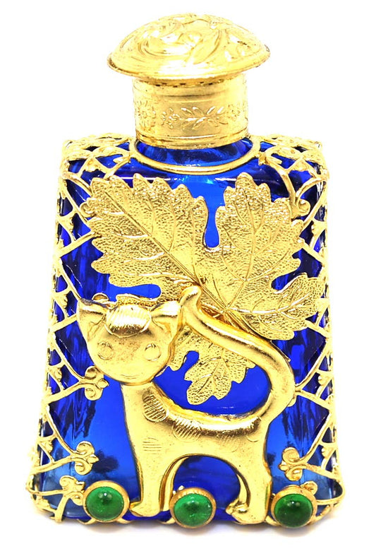 Perfume Oil CAT Victorian Style Decorative Perfume Bottle
