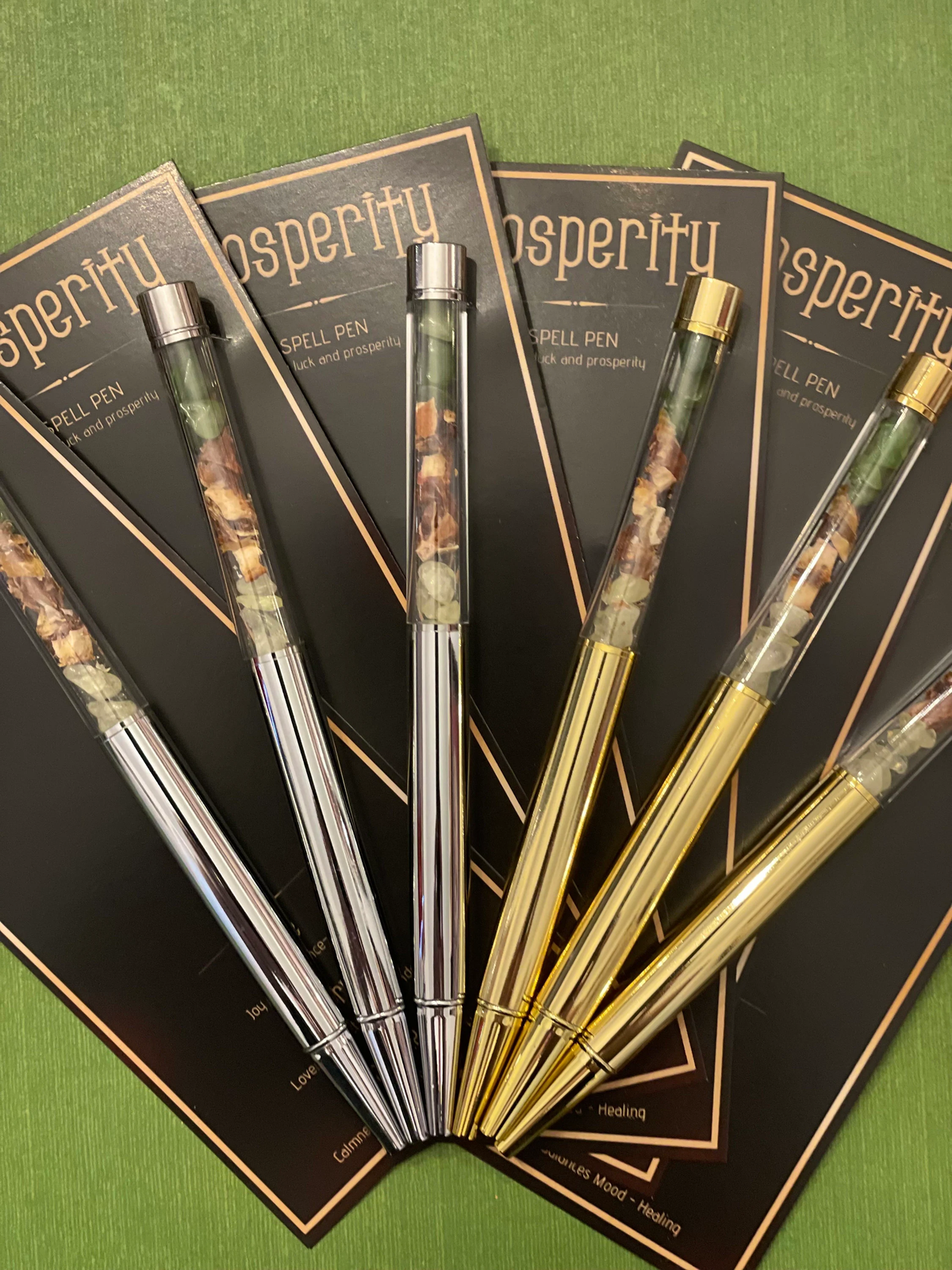 Empower Spelled Intention Pen - Gold