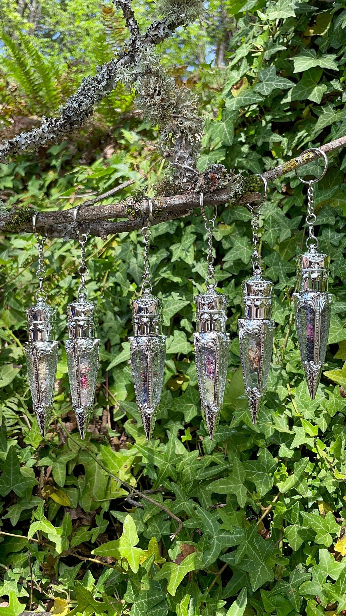 Magickal Witchy Spell Keychains : Bewitch