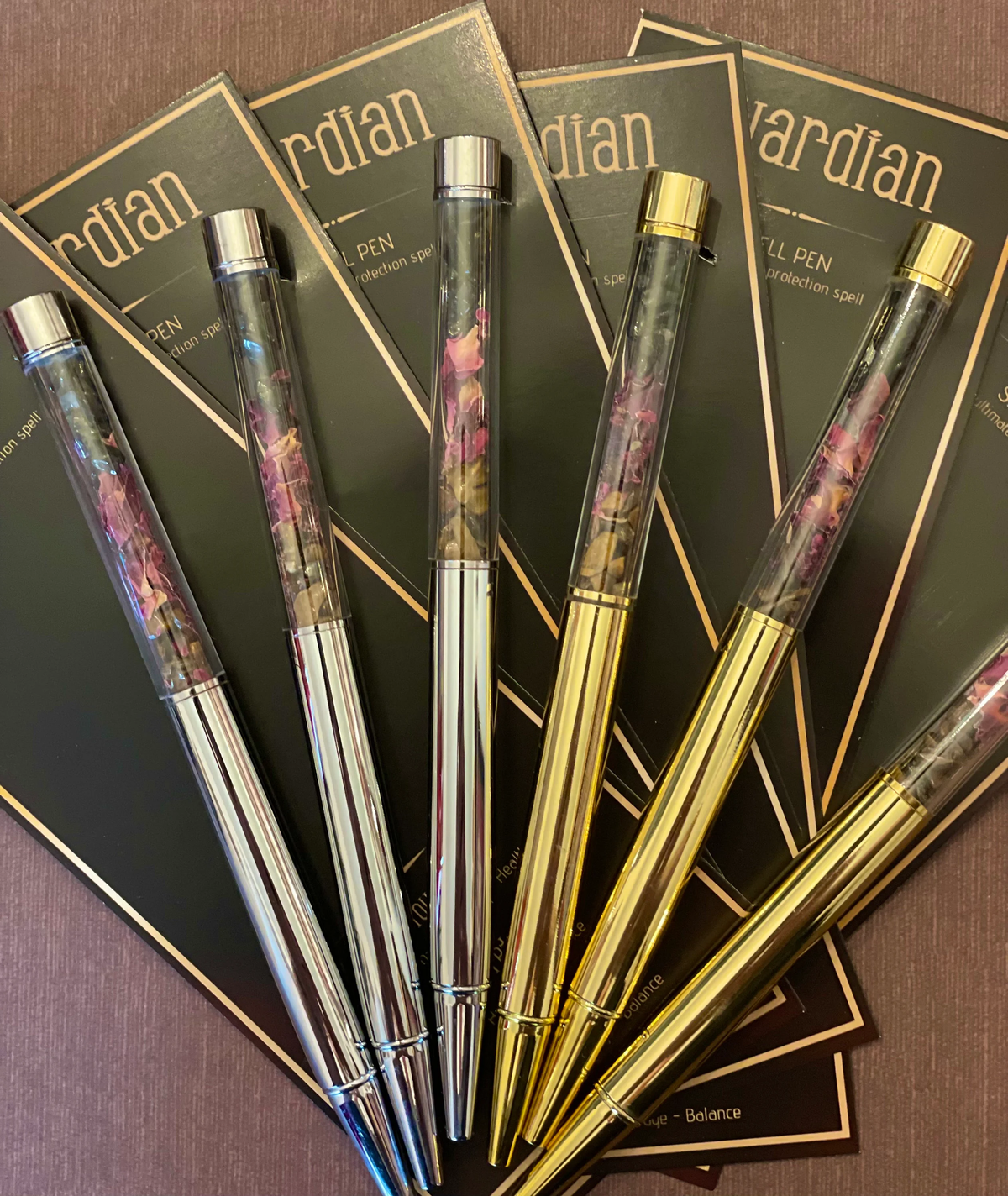 Bewitch Spelled Intention Pen - Gold