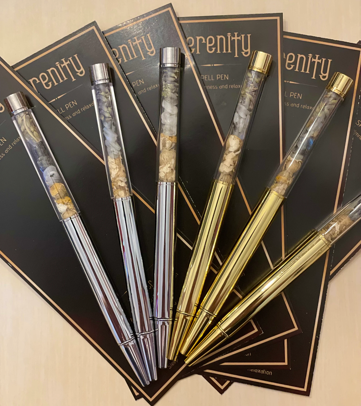 Bliss Spelled Intention Pen - Silver