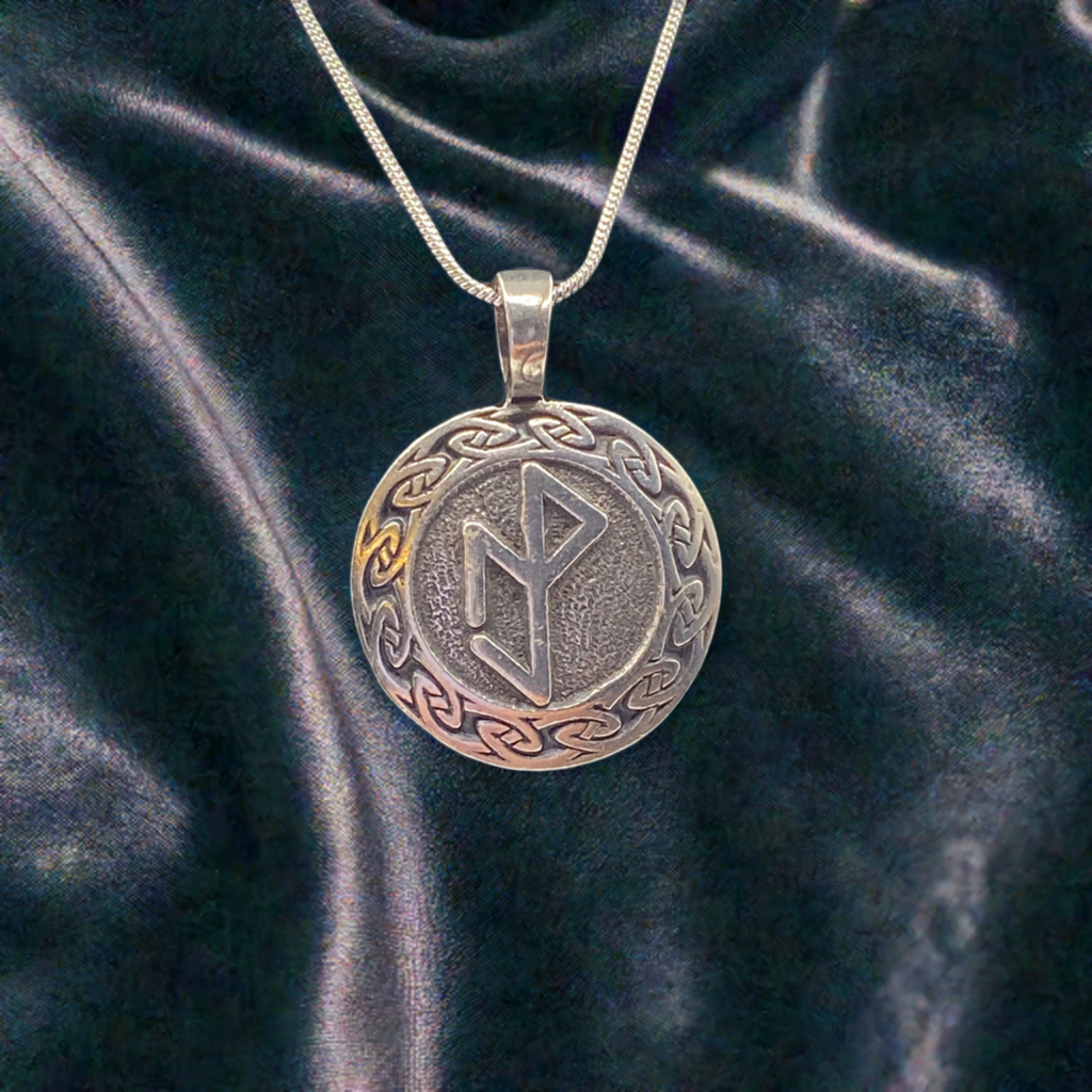 Resilience Rune Pendant and Chain