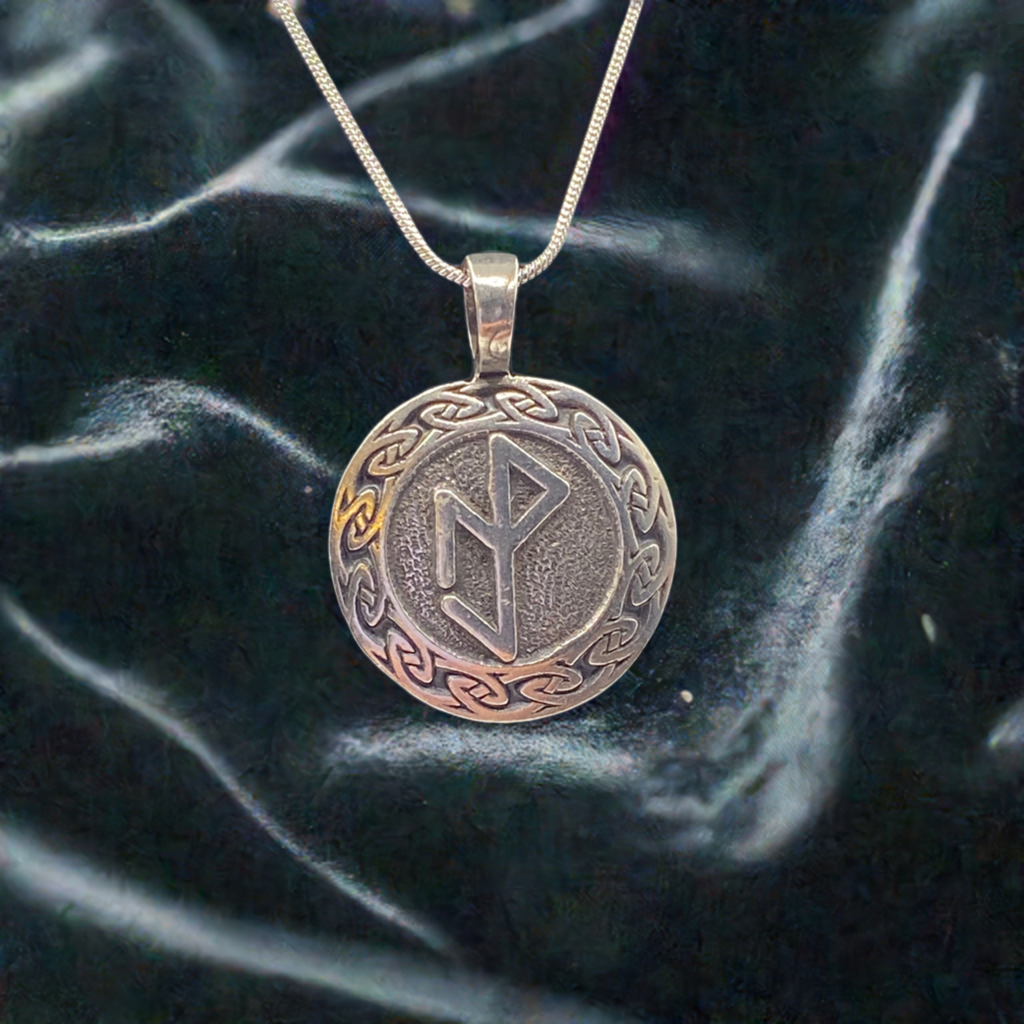Resilience Rune Pendant and Chain