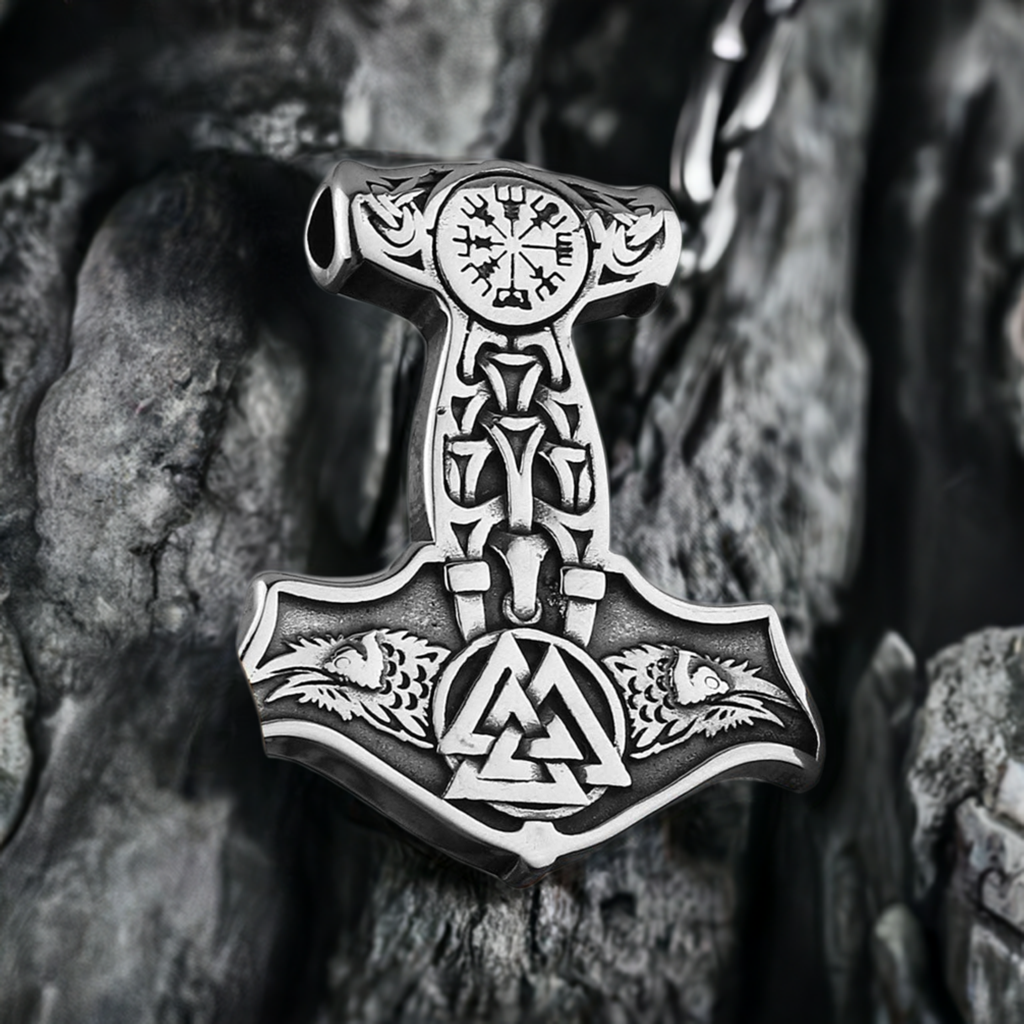 Thor's Hammer Mjolner -  Large Pendant
