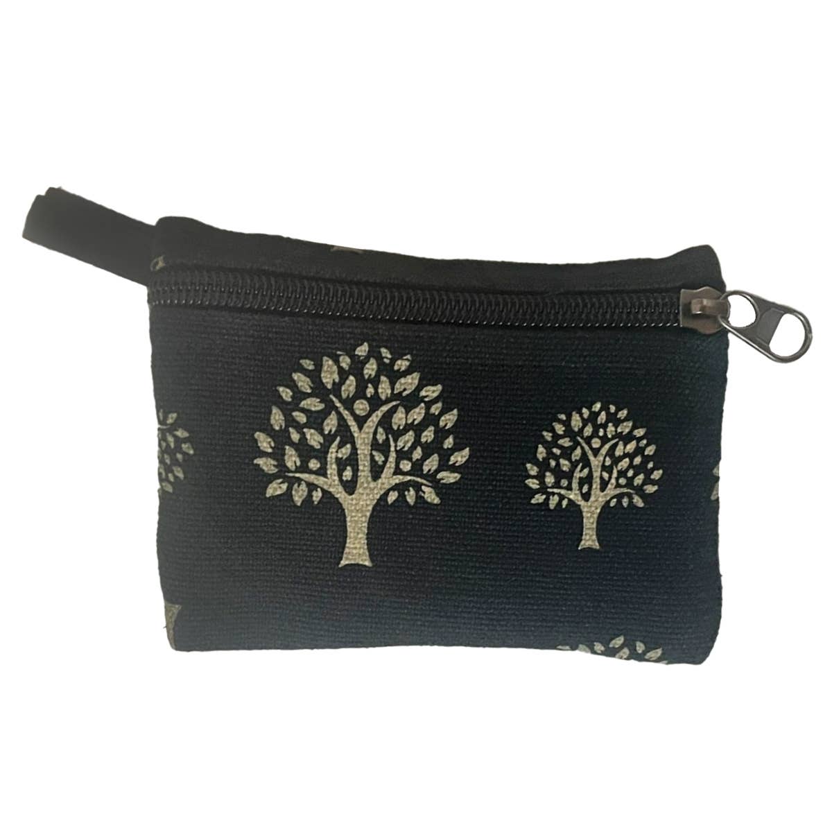 Celtic Sacred Tree Blue Coin Purse Black or Blue