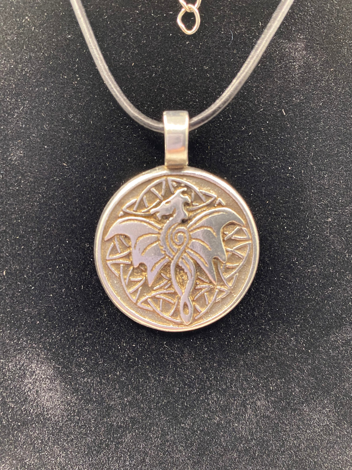 Celtic Wisdom: Dragon Pendant