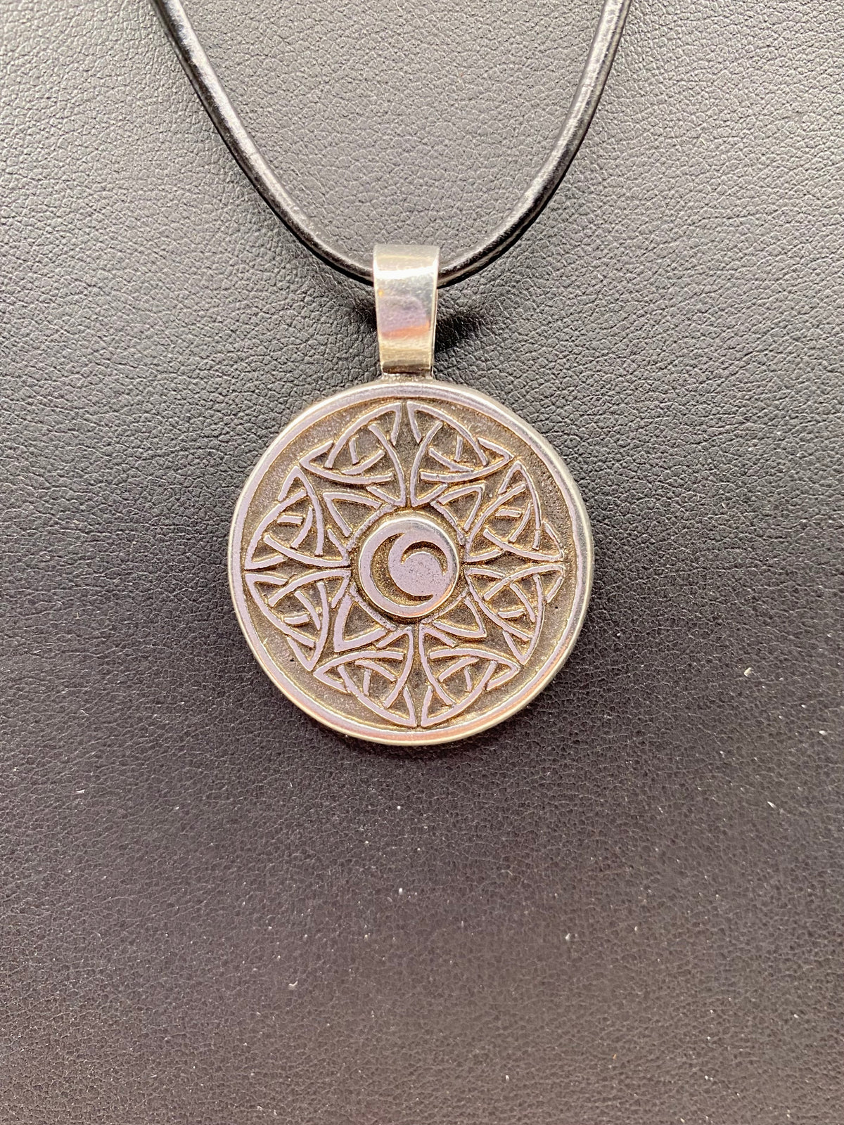Celtic Wisdom Triple Moon Pendant