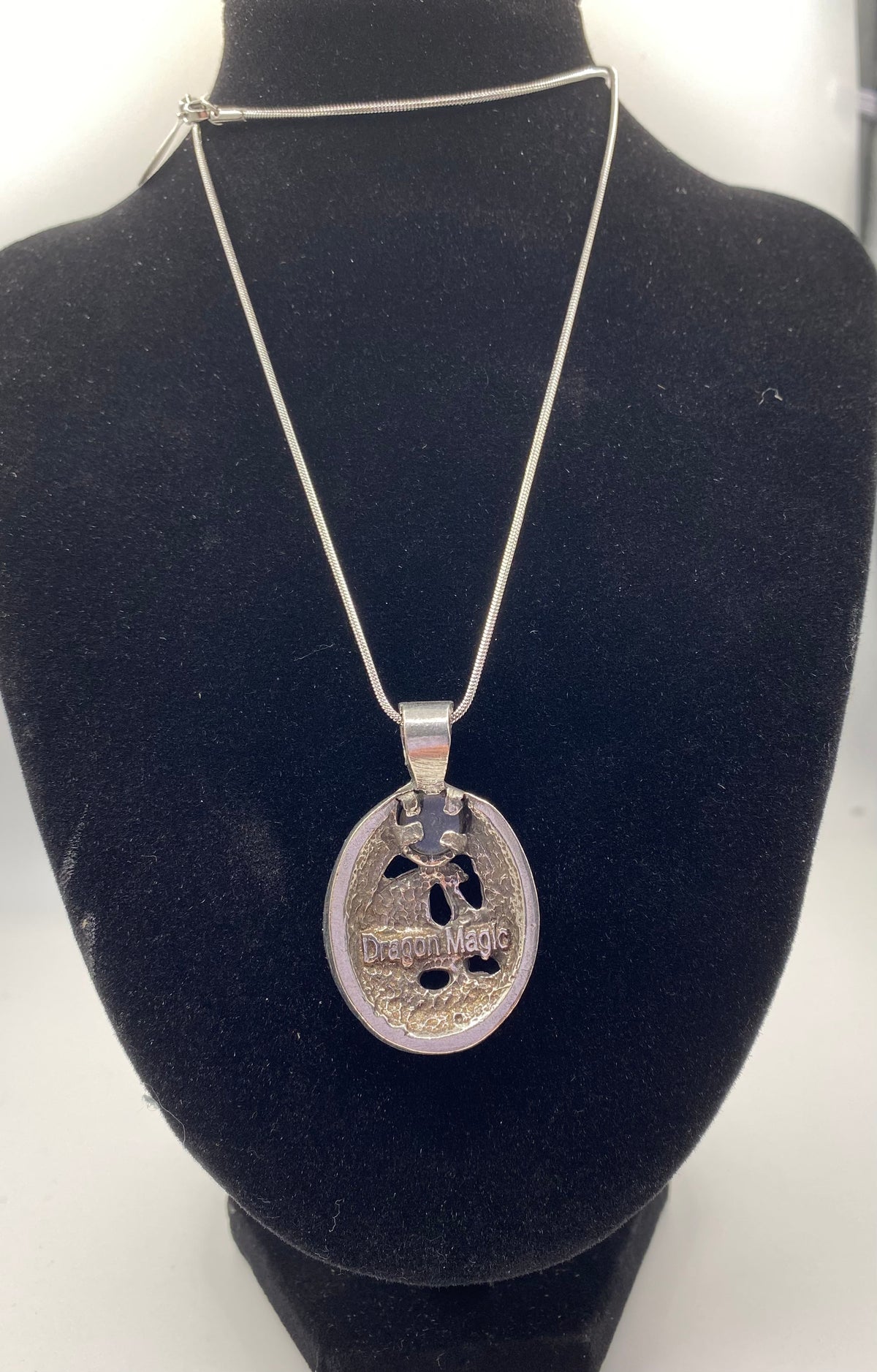 Dragon Pendant with  Labradorite