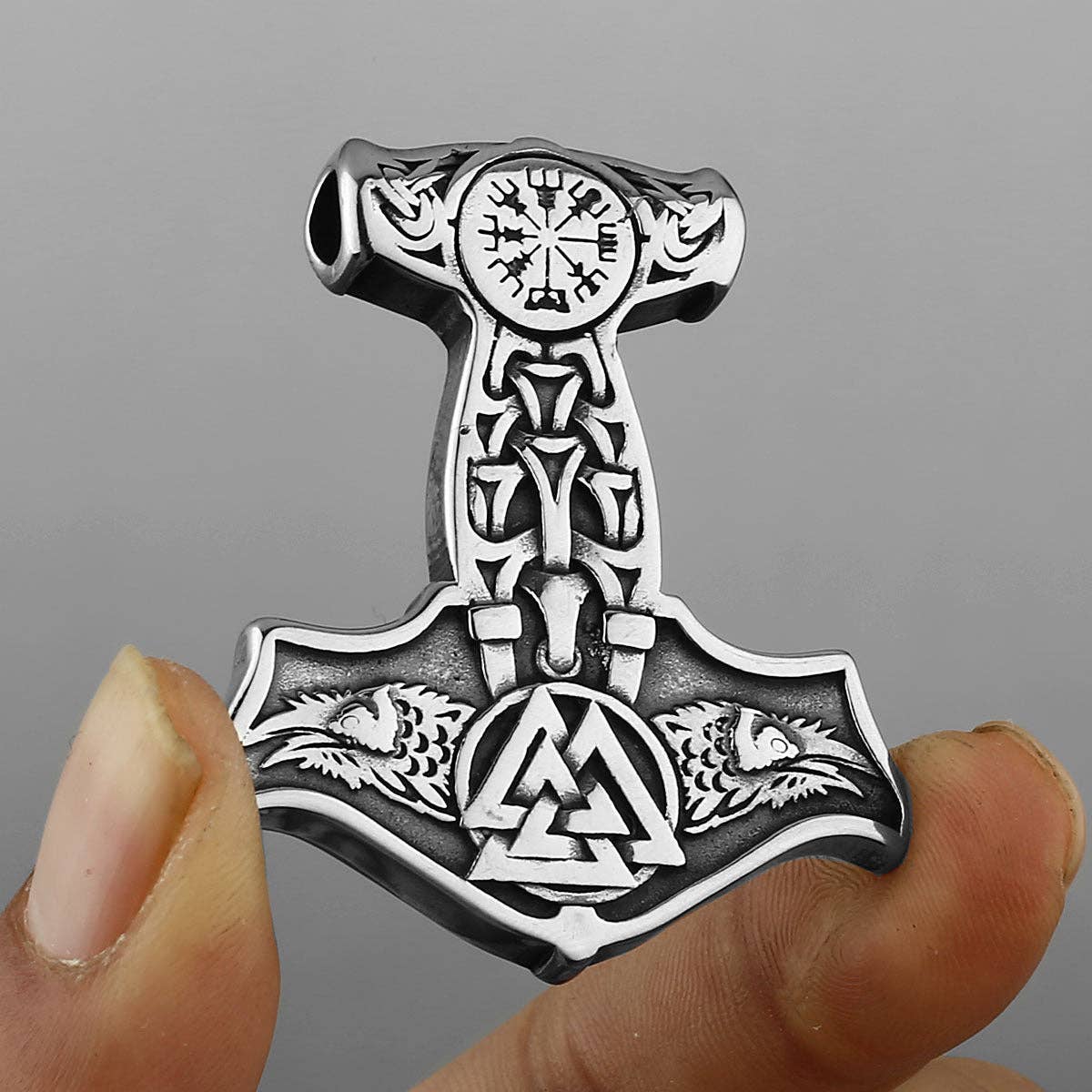 Thor's Hammer Mjolner -  Large Pendant